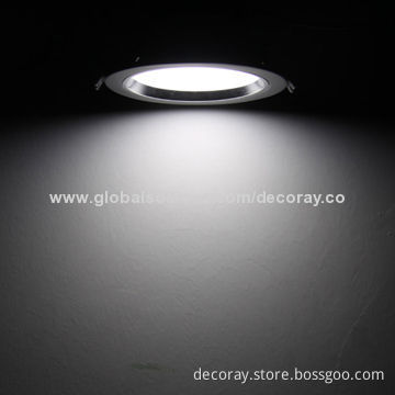 CL76XX LED Downlight, High-efficiency and Energy-saving, 80lm/W Power Factor up to 0.95, 100-240V